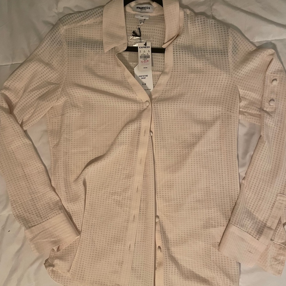 EXPRESS Portofino Shirt | Slim Fit
